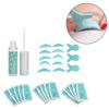 Kit per la permanente delle ciglia Patch in silicone riutilizzabile per ciglia Set per arricciare Strumento per il sollevamento delle ciglia