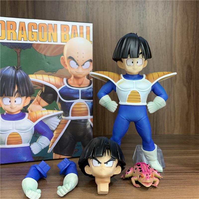 

FC Dragon Ball Z Figure Krilin Gohan Namek Combat Uniform Anime DBZ Figure Ginyu Force Goku Krilin Head Change Vegeta Model