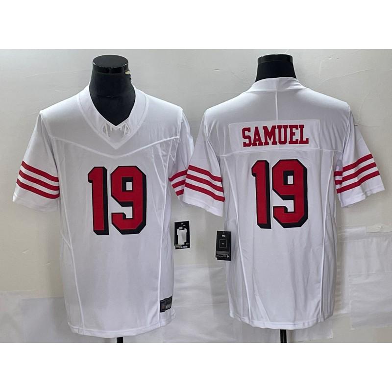 Mens Retro American Football Jersey 49ers 85 97 Bosa 23 13 Purdy Sports Shirt