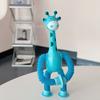 Suction Cup Stretchable Giraffe Toy Telescopic Educational Deformation Animal  Fidget Play