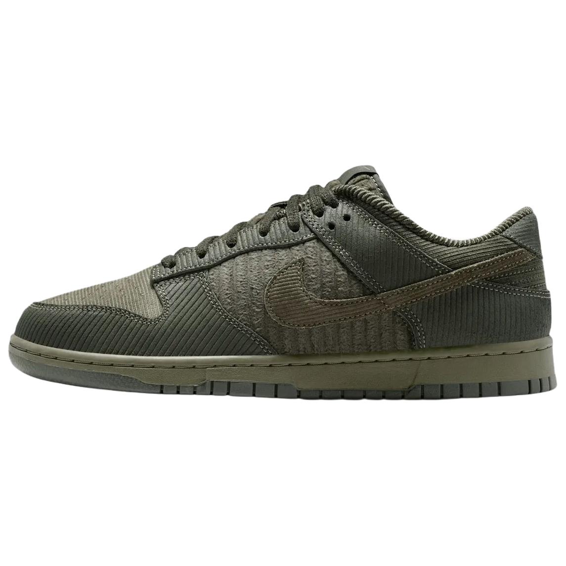 Кроссовки Nike Dunk для скейтбординга, унисекс, низкие, оливково-зеленые, IB7746-300 40