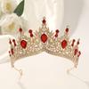 Fashion Diamond Crown Gorgeous Bridal Headwear Party Stage Performance Crown Crown