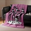 The Beatles Cartoon Band Blanket for All Seasons Blanket Lunch Break Throw Gift