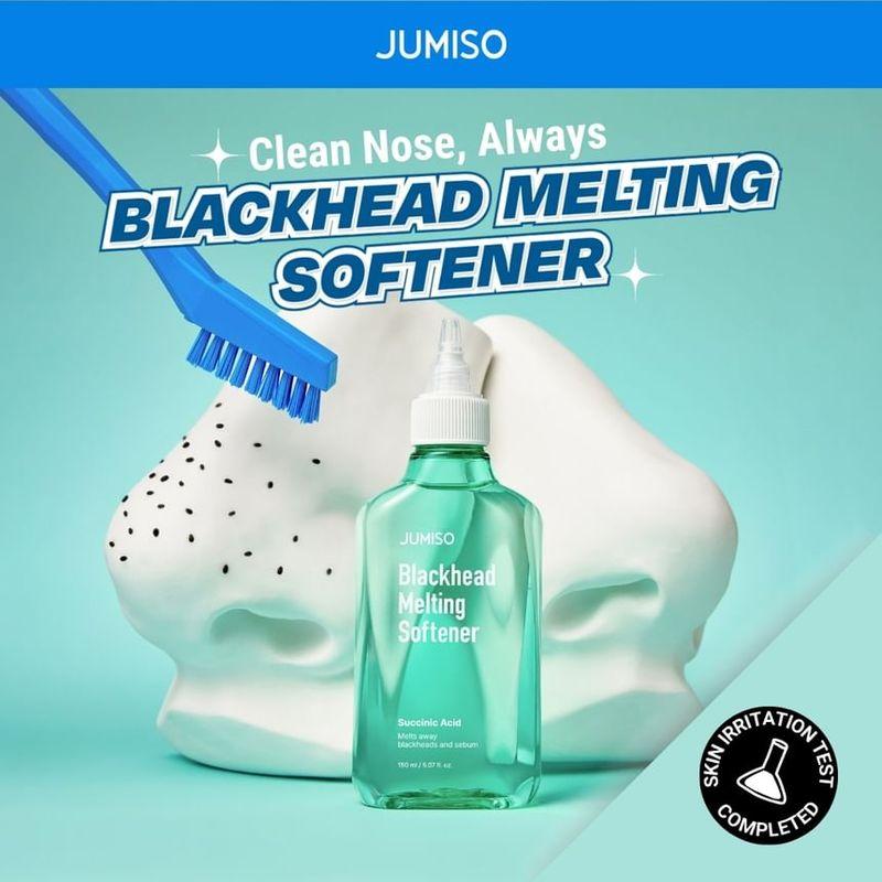 JUMISO - Blackhead Melting Softener 150ml & 40 Cotton Pads Set