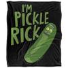 I´m Pickle Rick Soft Touch Blanket