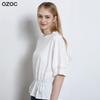 Ozoc Woven Color Block T shirT