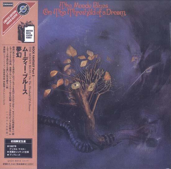 

CD MOODY BLUES - On The Threshold Of A Dream UICY9212 DERAM 2002 Japan ObiRock Used