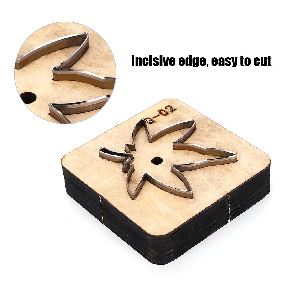 Leather Craft Cutting Die Leather Punching Knife Mold Template DIY Hand Made Tool(G-02 )