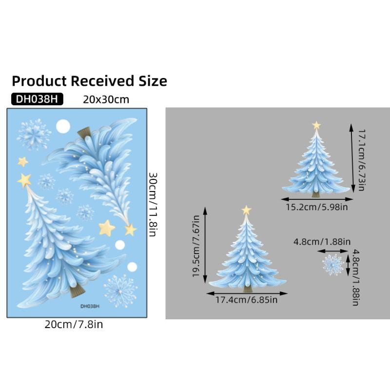 

1/2/3/4/6/9 Листов Зимний Снеговик Санта Клаус Снежинка Наклейки на Статическом Электричестве Рождественские Наклейки на Окна Украшения Рождественский Декор A8