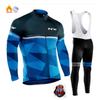 Northwave Thermal Fleece Cycling Jersey Pants Set Winter Warm Long Sleeve Full Kit Men Women