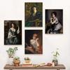 Canvas  Renaissance Women Portrait Retro Art Victorian Classic Prints Wall Art Picture Living Room Home Decor Wall Decor