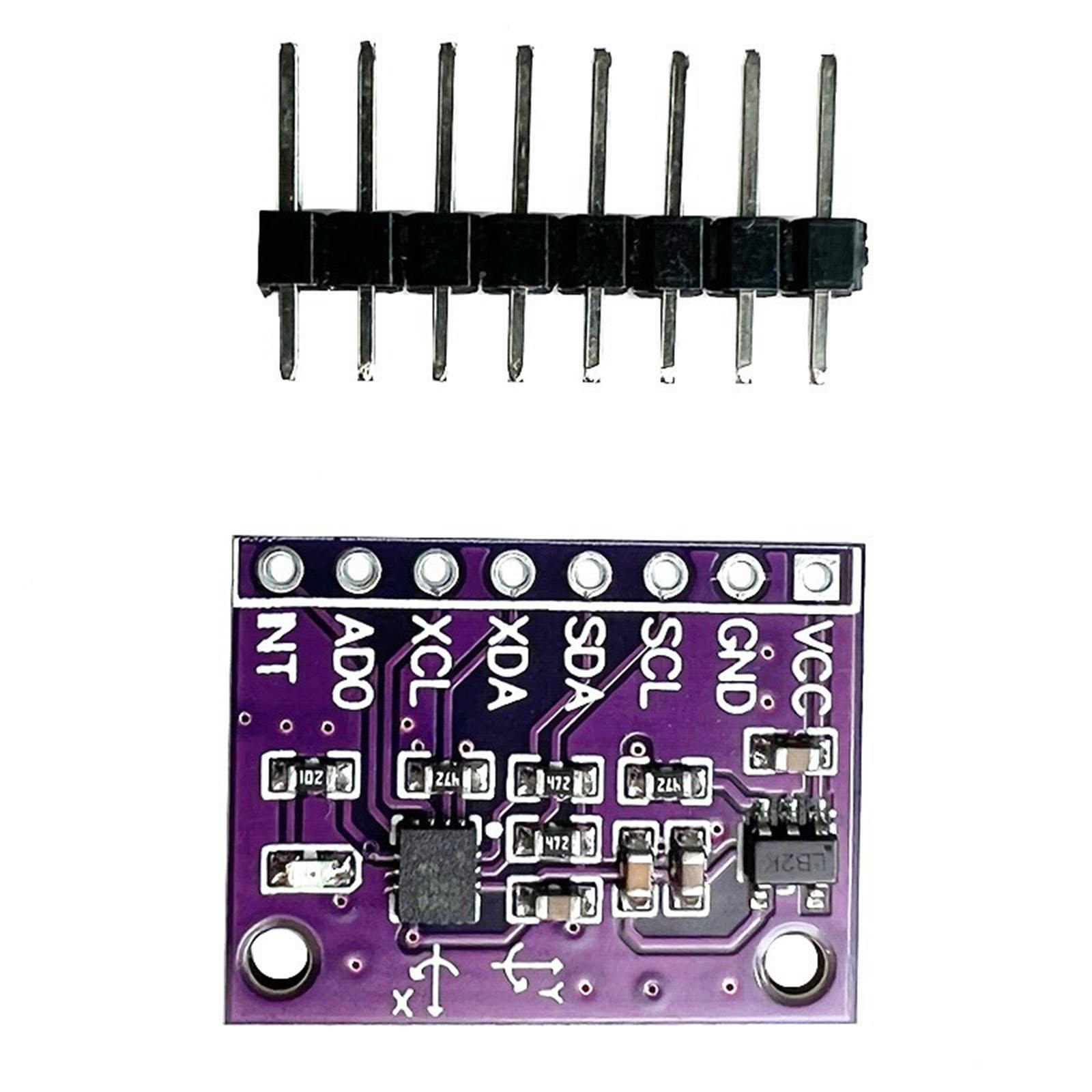 

QMI8658C Sensors Module Compatible for BMI160 6Axis Gyroscope Evaluation Board for Motion Detection and Tracking 1PC