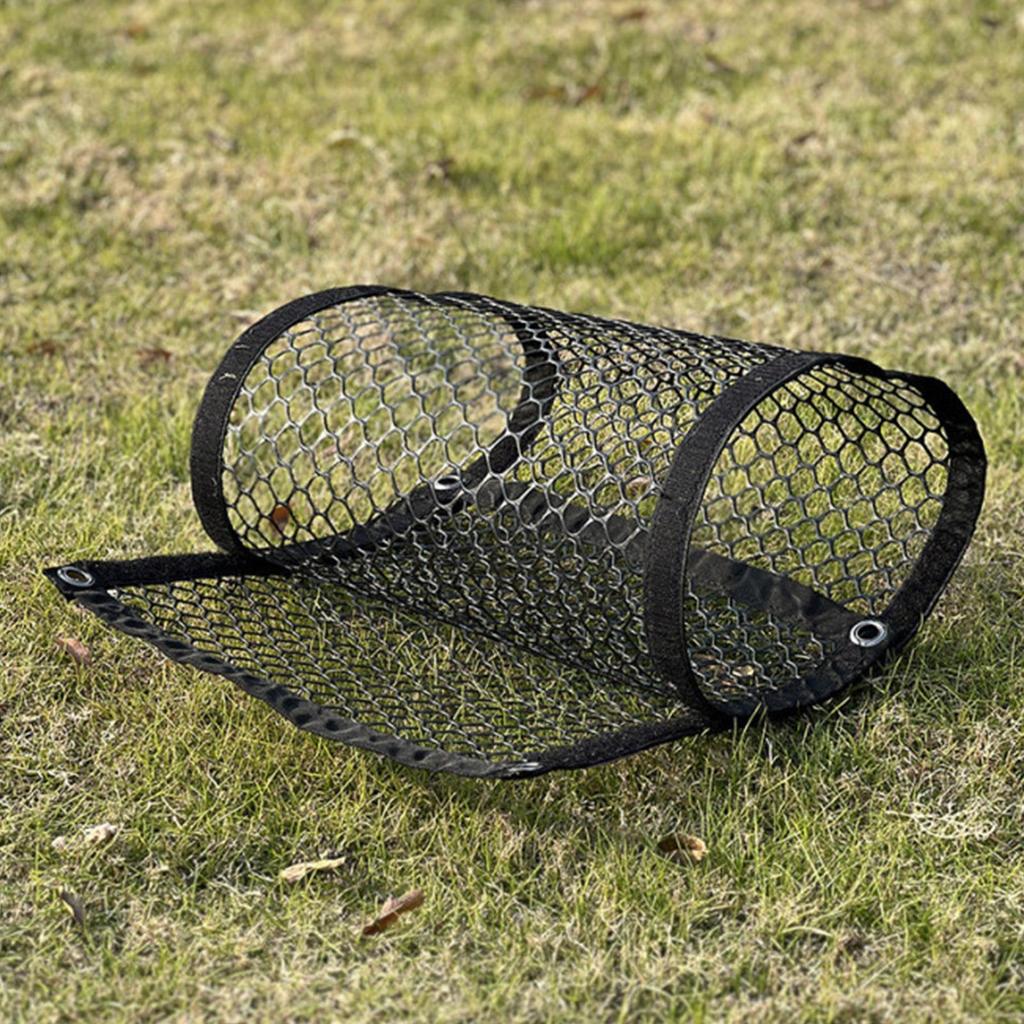 Drying Net Camping Foldable Mesh Pouch Camping Dry Net For Home Picnic BBQ Tableware Dishes Food Fruit Tent