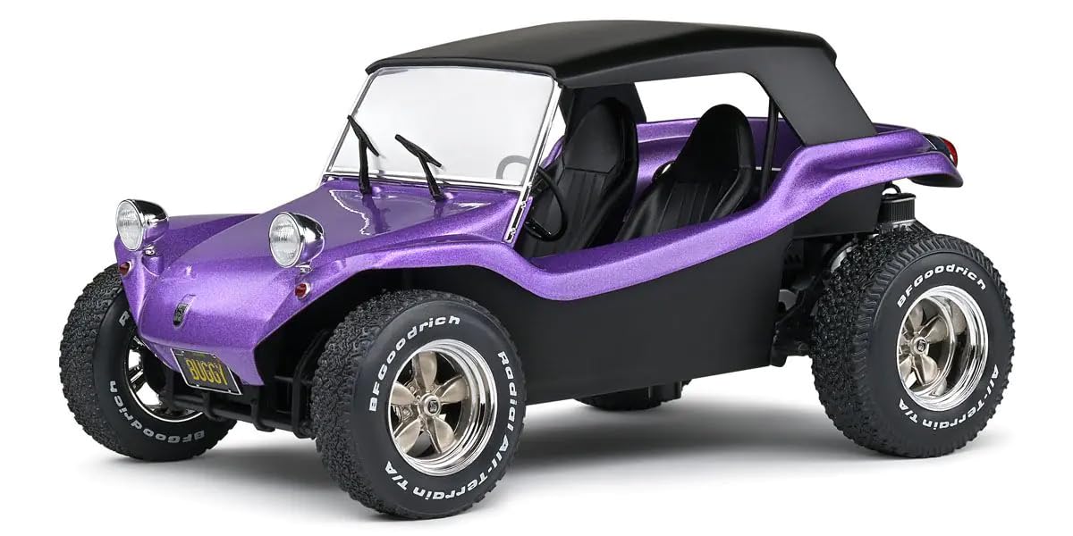 

Kyosho Solido Meyers Manx Багги с мягкой крышей Готовое изделие S1802706 1/18 (фиолетовый)