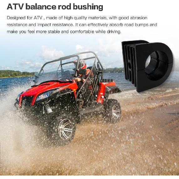 Rear Stabilizer Bar Bushings Fit for 2010-2017 Polaris Ranger 800