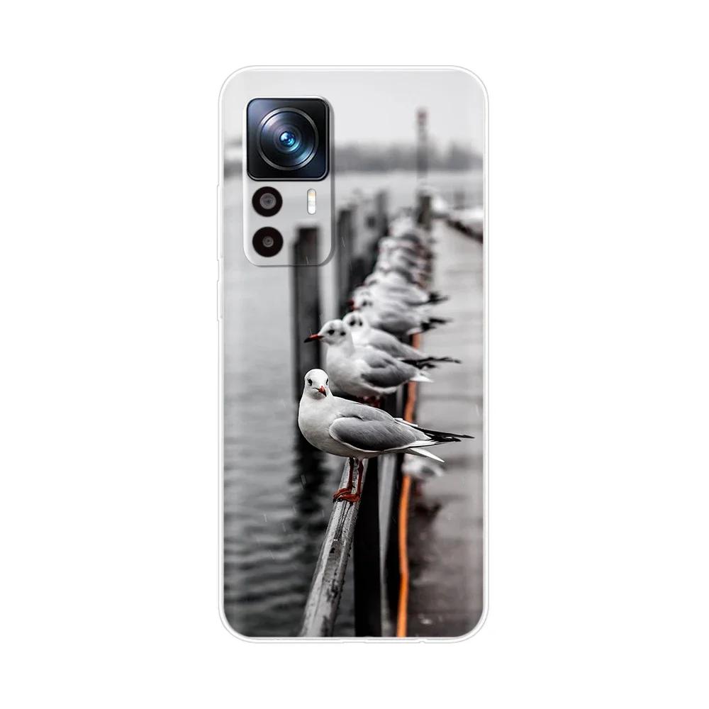 For Xiaomi 12T Pro Case Silicone Fashion Painted Soft Phone Case For Xiaomi 12T Case Back Cover For Xiomi Mi 12T Pro 12 T Bumper