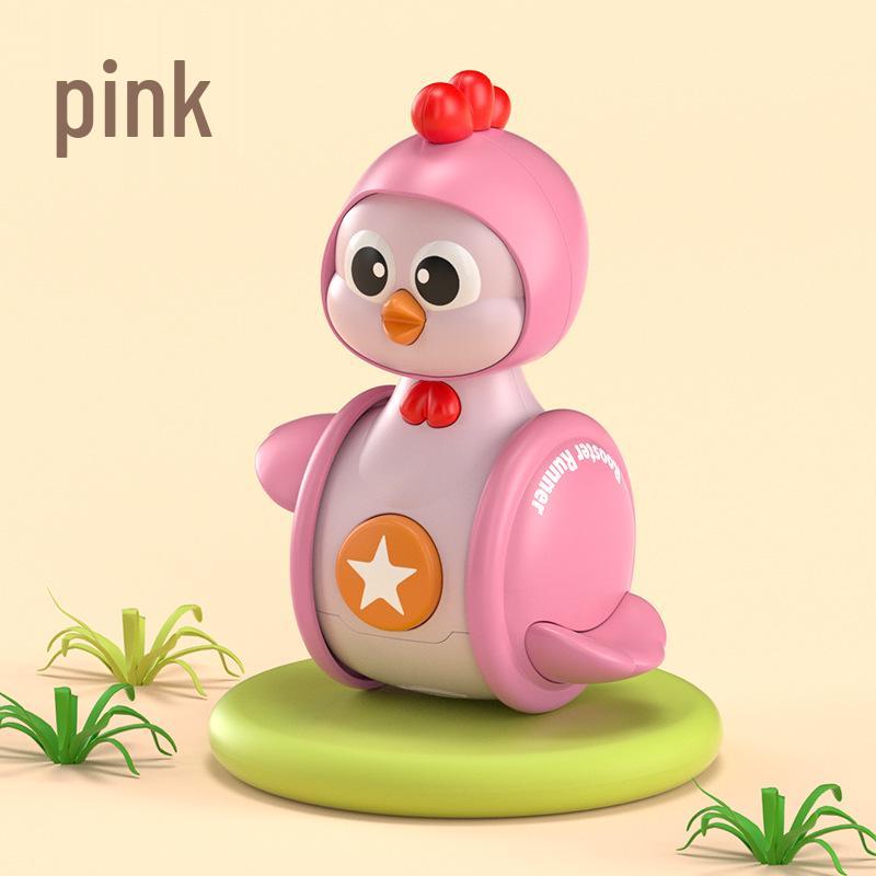 Moe Chicken Baby Soothing Tumbler Toy - Educational and Drop-Resistant for Early Learning and Kindergarten Fun