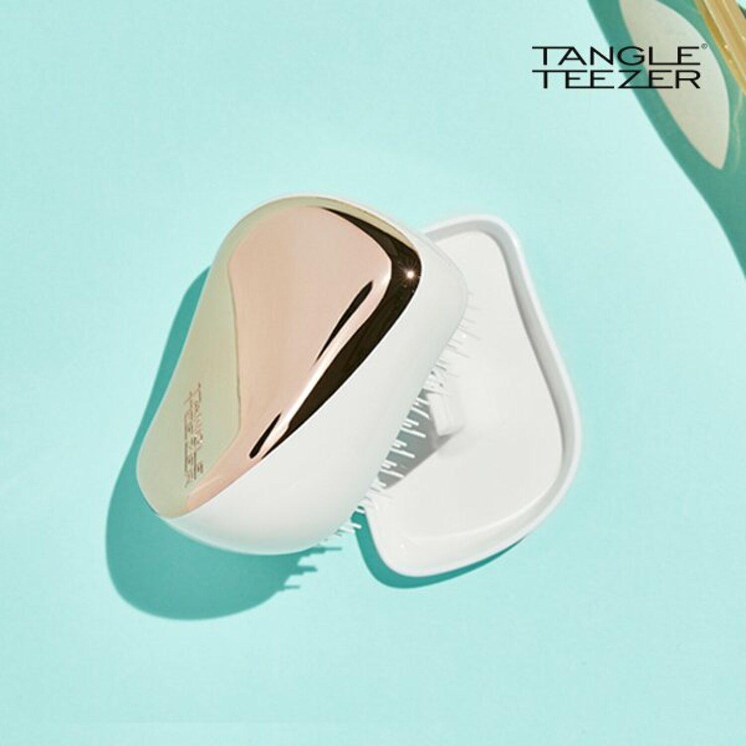 

TANGLE TEEZER Компактный стайлер цвета розового золота и слоновой кости
