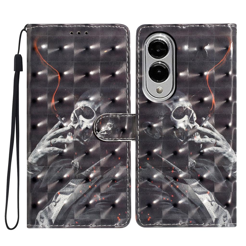 3D Pattern PU Leather Phone Wallet Case for Samsung Galaxy S7 S8 S9 S20 S21 S22 S23 S24 S25 Note8 Note9 Note10 Note20 A10 A12 A13 A14 A15 A16...