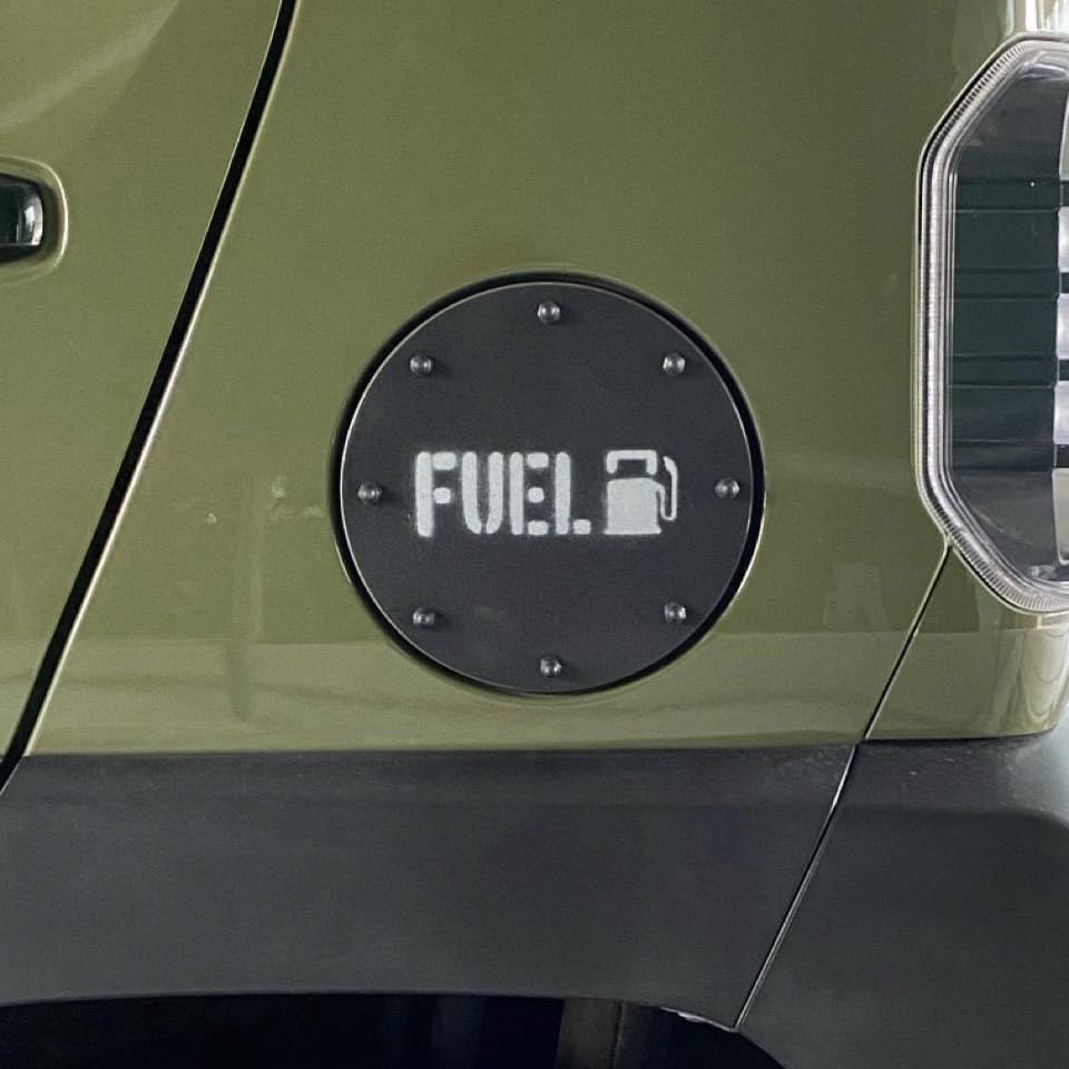 [Taft] Fuel Lid Cover, Fuel Lid Decal, No Drilling Required, TAFT Scratch-Resistant, Exterior Custom Parts, Fuel Lid Garnish, Decorative