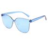 Rimless Lace Sunglasses Jelly Transparent Sunglasses