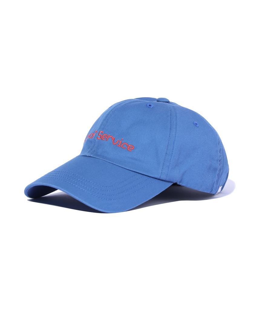 SOUNDSLIFE Vintage Lettering Washing Ball Cap Blue