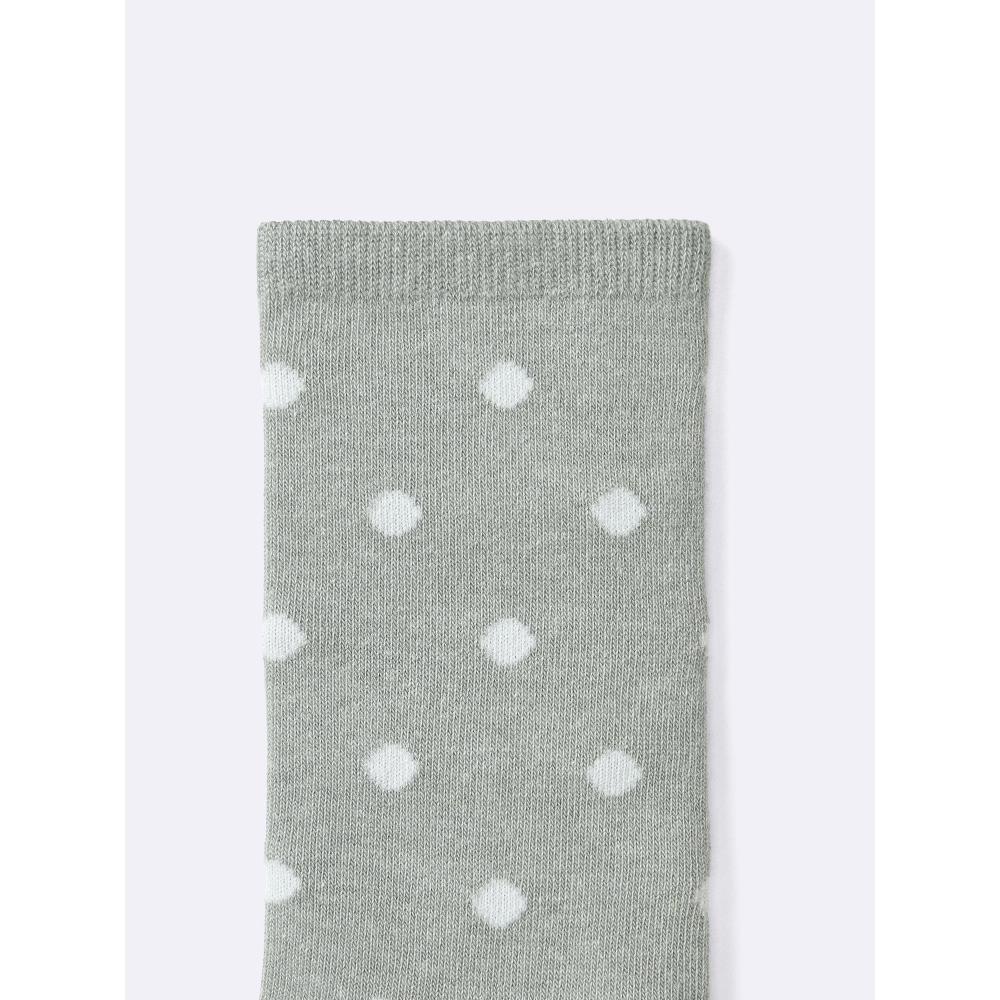 Gu By Uniqlo Kids Socks 2p  Embroidery Pattern 