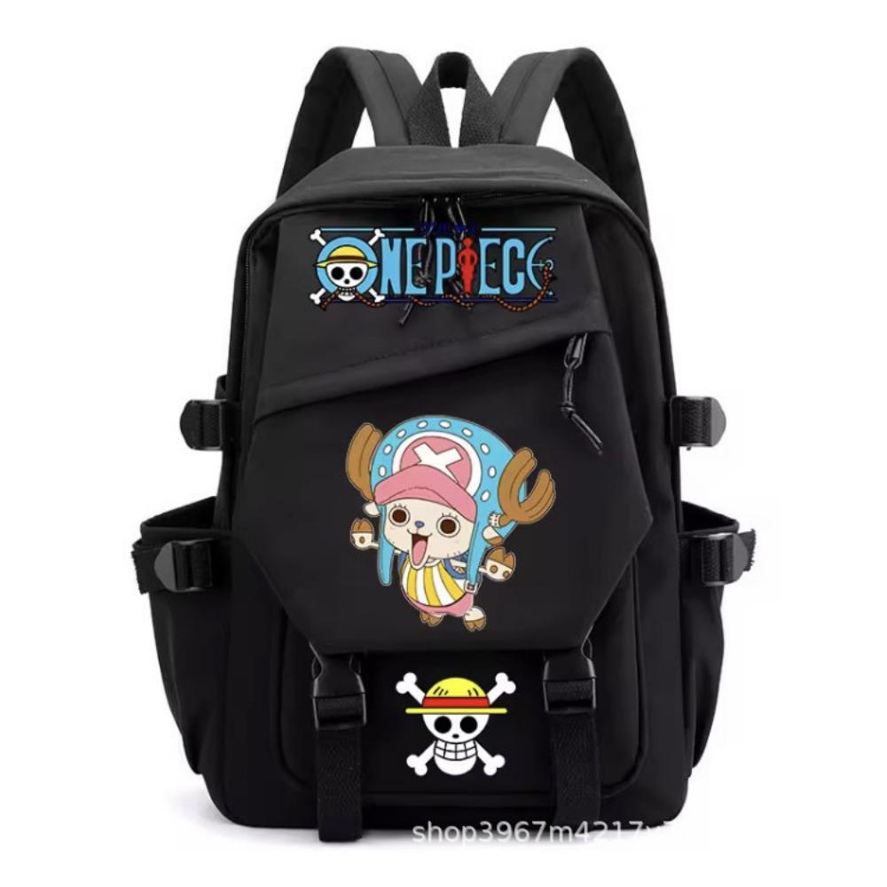 ONE PIECE High School Junior High School Student Elementary School Bag Luffy Fashion Trend Large Capacity Teen Backpack