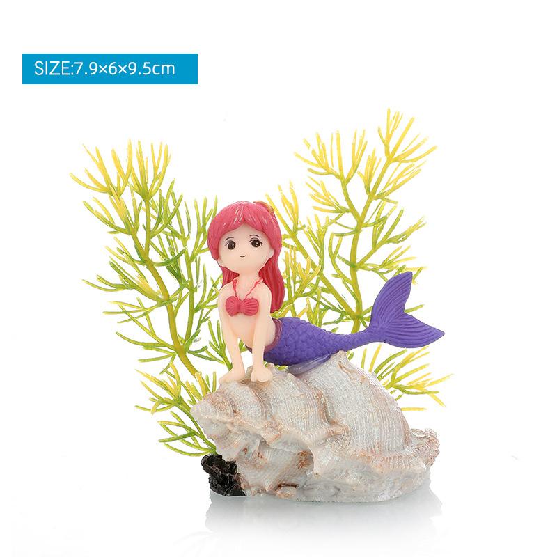 Fluorescent Aquarium Decor Fish Tank Landscaping Coral Simulation Coral Ornaments Small Underwater World Landscape Decor
