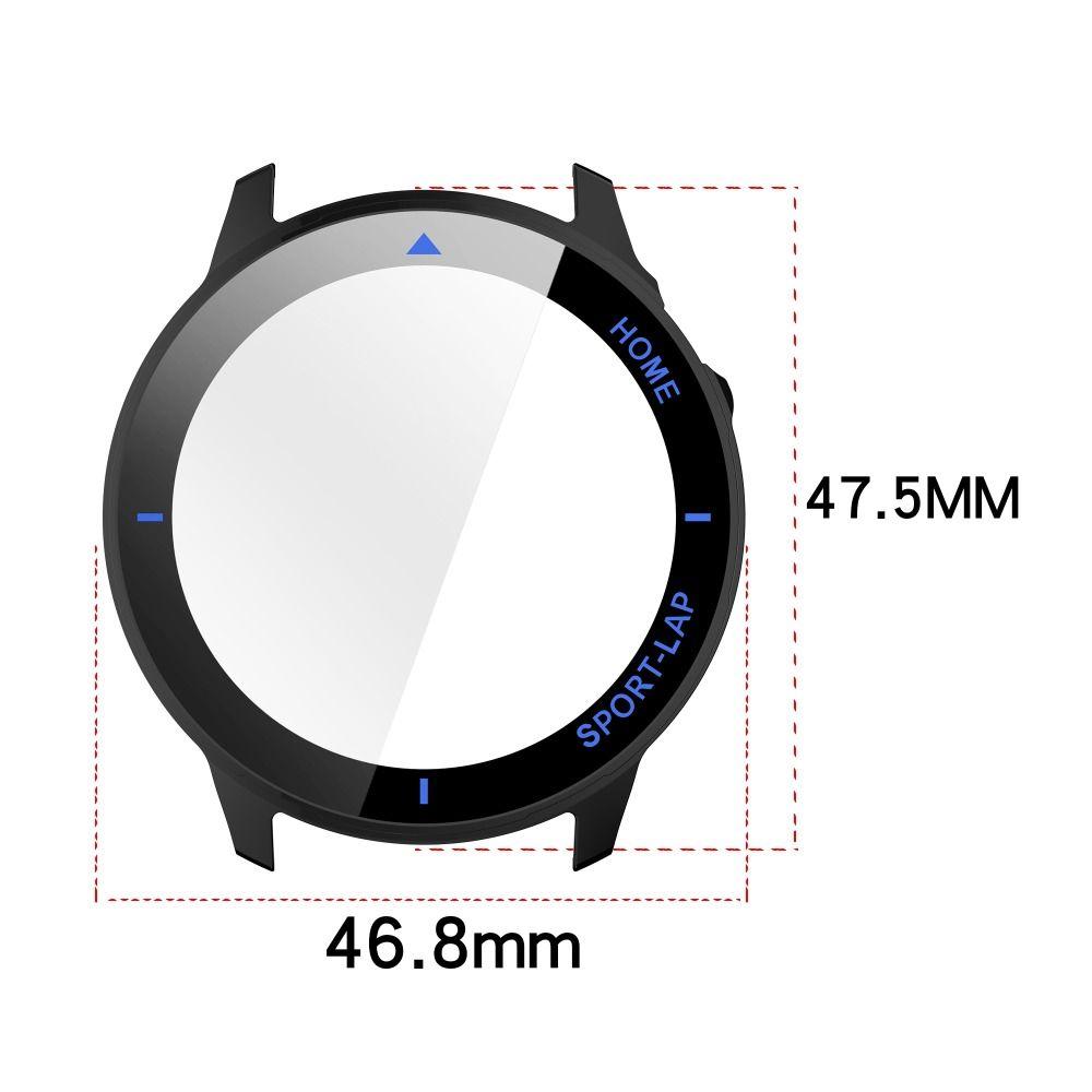 PC+Tempered Protective Case Anti-Scratch Shockproof Screen Protector Full Coverage Cover Shell for Huawei Watch GT Runner 2