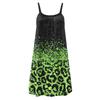 Women's Casual Loose Easter Print Suspender Beach Sundress Loose Sleeveless Dress