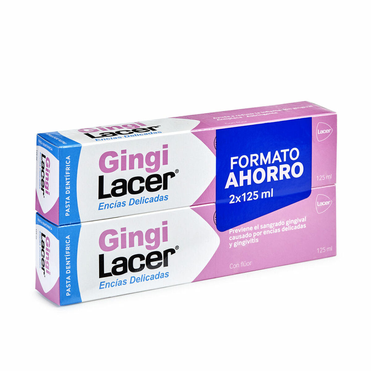 

Lacer Gingi Sensitive Gums Toothpaste 2 x 125 ml (2 rooms)