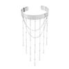 Pearl Tassel Arm Chain Adjustable Open Cuff Bracelet Armlet Armband Upper Arm Bangles  Party