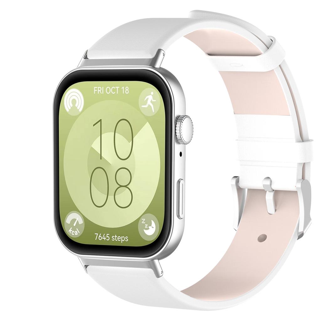 Pulseiras de relógio de couro Pulseira de relógio para relógio Fit 3 20mm Largura Casual Business Watchband