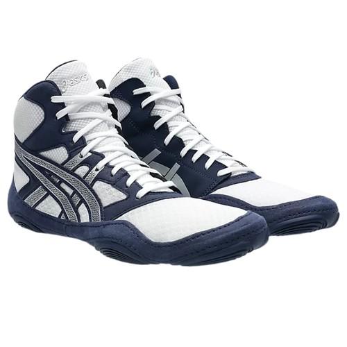 Asics Snapdown 4 Coverage Mid Top Trainingsschuhe Herren Blau Weiß - 1081A058-401