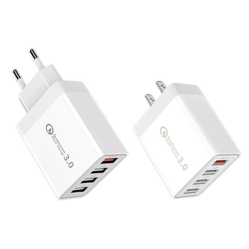 Mehrfachanschluss 5V3A Handy Tablet Universaladapter Ladekopf USB-Schnittstelle Schnellladekopf Kabelloses Ladegerät