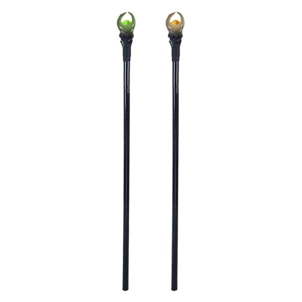 Halloween Film Figure Cosplay Wand Detachable Wand with LED Light Party Costume Props Cosplay