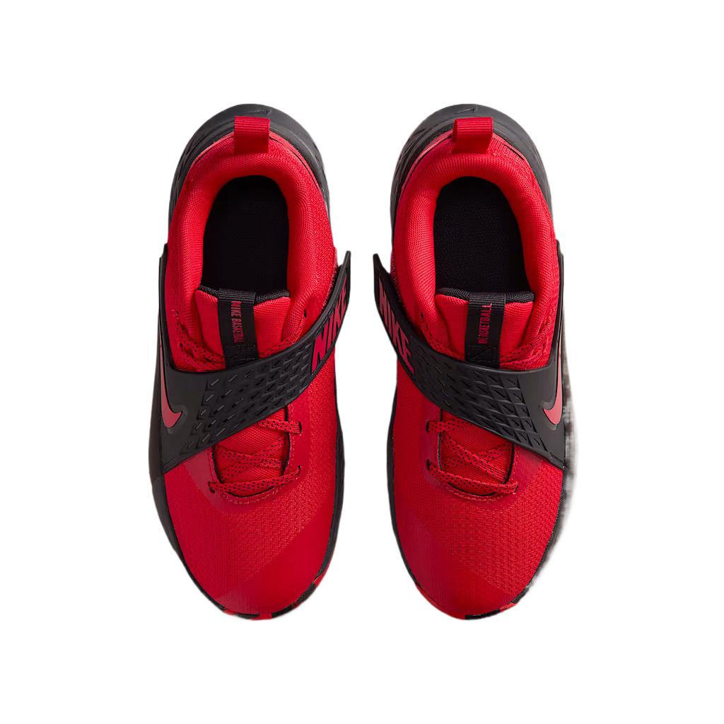 Nike Team Hustle D 12 Children's Basketball Shoes University Red/Black/Coal Black Unisex HF6279-602