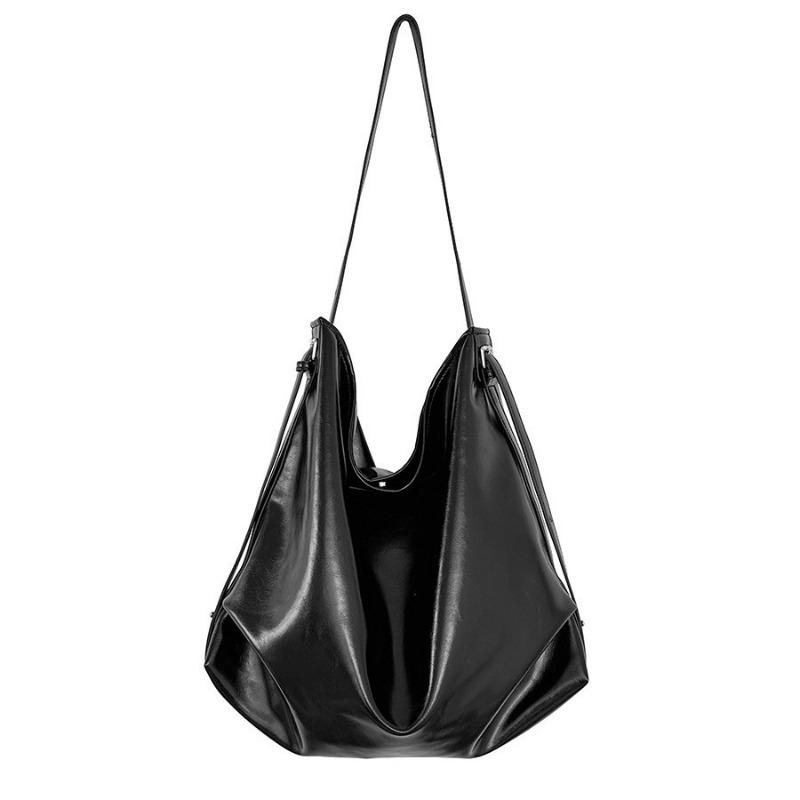 Nuova borsa tote grande capacità camoscio casual versatile borsa da pendolare donna retrò pelle morbida diagonale semplice borsa a tracolla