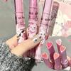 Gege Bear Garden Pink Rabbit Solid Lip Gloss Moisturizing Watery Colored Lip Balm Long-lasting and Tender Lip Balm