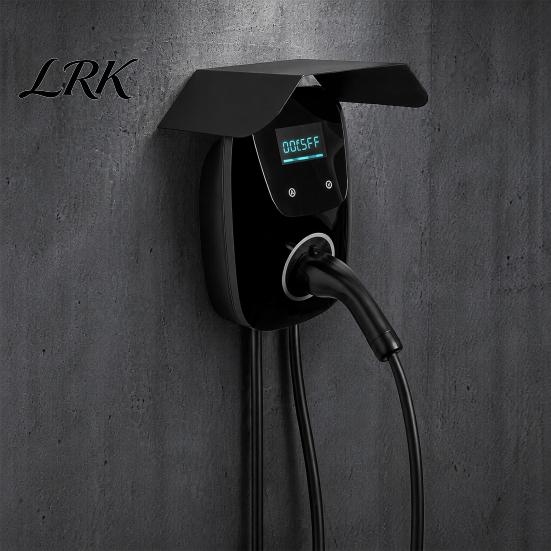 Universal Electric Car Charger Shield Vehicle Charging Station Rain Cover, Durable Aluminum Alloy Weatherproof Weather Resistant Point Cover