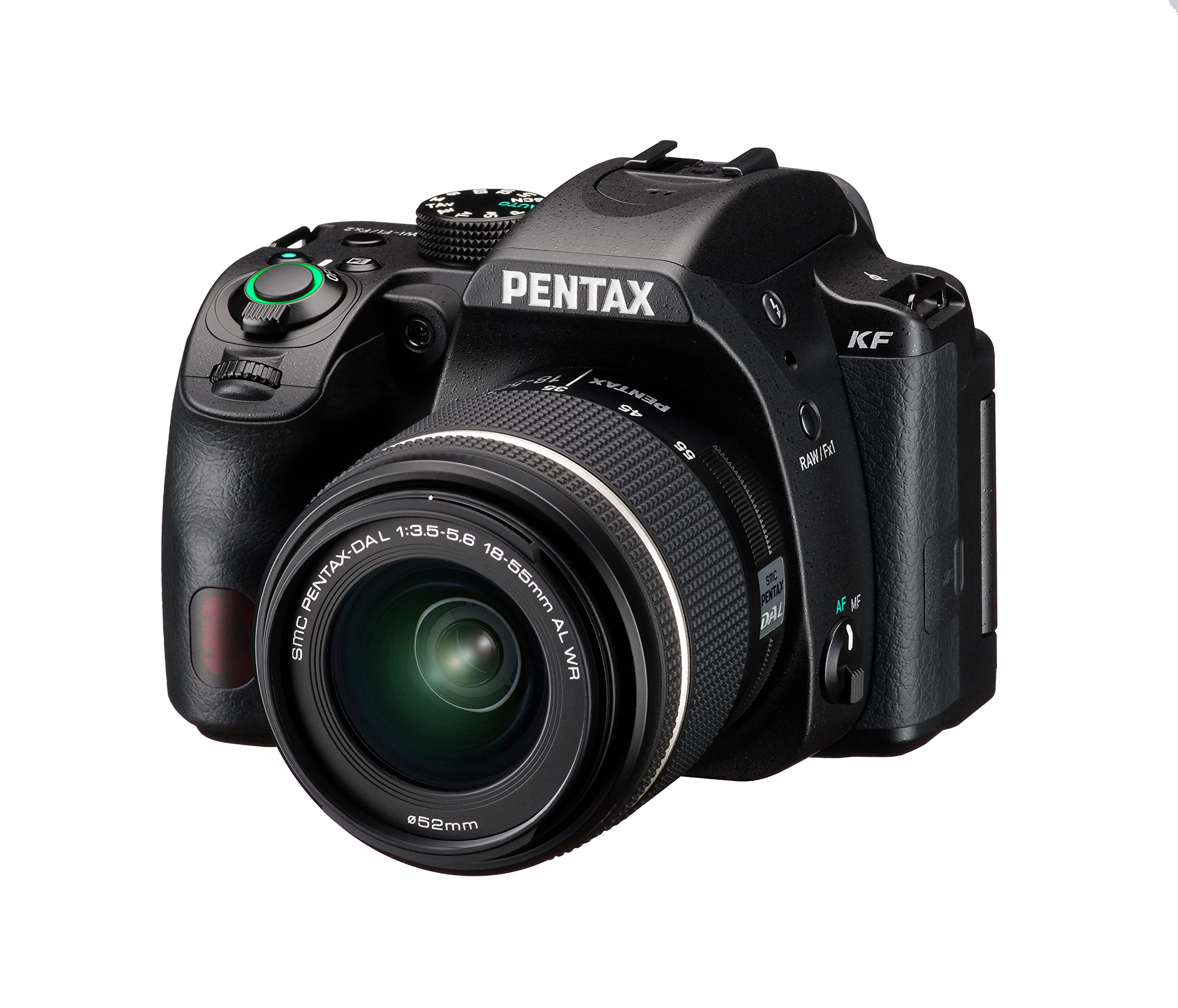 

Ricoh PENTAX KF Lens Black Digital SLR Camera Field of View Optical Image ISO Sensitivity Outdoor 18-55WR Kit, APS-C [100% Viewfinder] [Ultra-High чорний