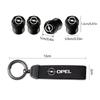Opel Auto Reifen Felgen Ventilkappen Abdeckung Auto Schlüsselanhänger Ring Schlüsselanhänger Für Opel Corsa D Astra Insignia Mokka Adam Combo OPC Vauxhall