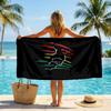 Panthers Fashion Beach Towel: Ideal for Summer Adventures Soft, absorbent and quick drying suitable for swimming and bathing