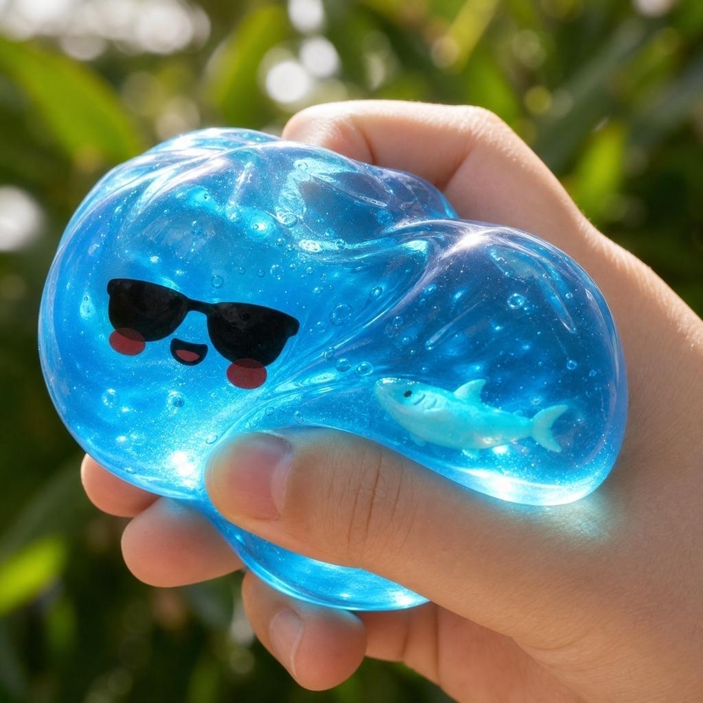 Dumpling Stress Toy Assorted Design Random Style Soft Sensory Item for Desk and Home Use