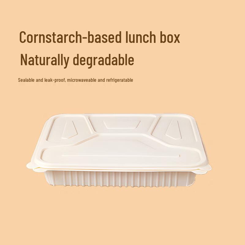 Yinmei Biodegradable 4-Compartment Takeaway Containers