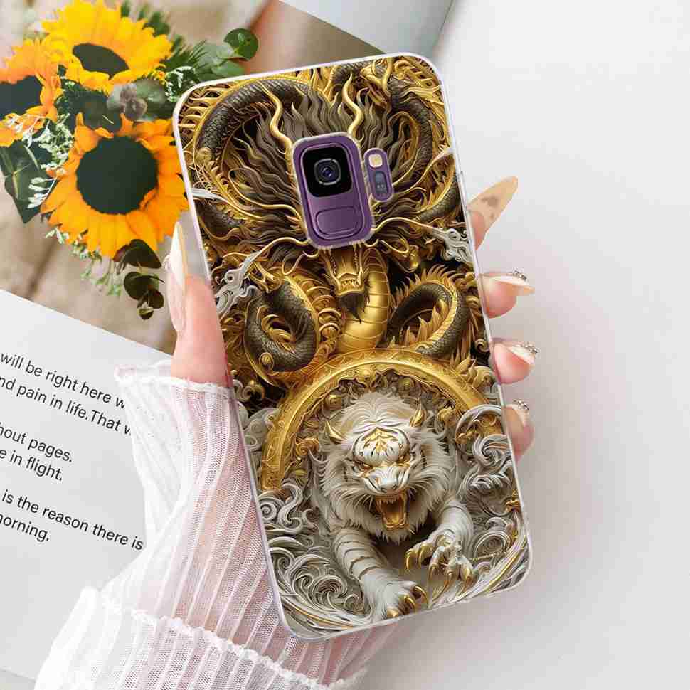 Protective Cases For Samsung Galaxy S9 Plus Soft Silicone Back Cover For Samsung S9Plus S9+ Summer Fresh Butterfly Shell Capa