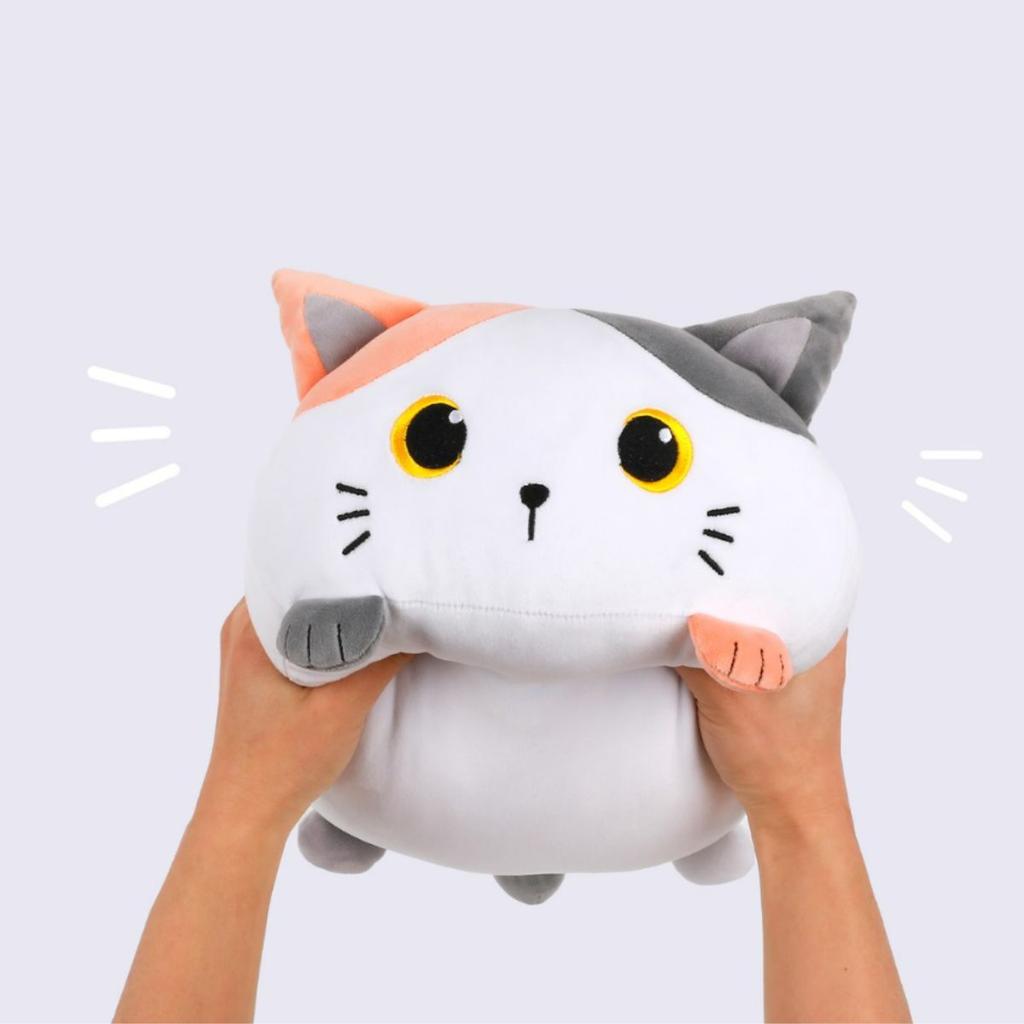 Squishmallows Giant Gray Cat Cushion