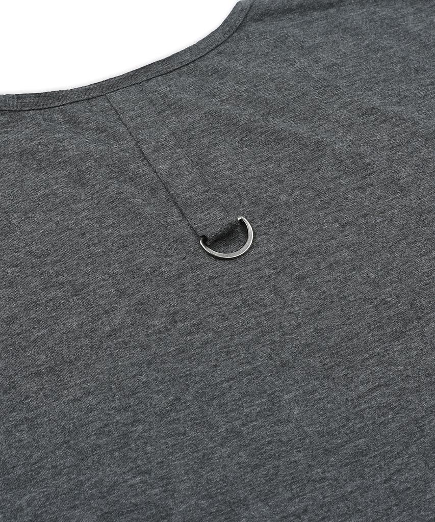 GLACK Gt188 429 Chimera Emblem Vintage Cuff Detail Long Sleeve (Charcoal Gray)