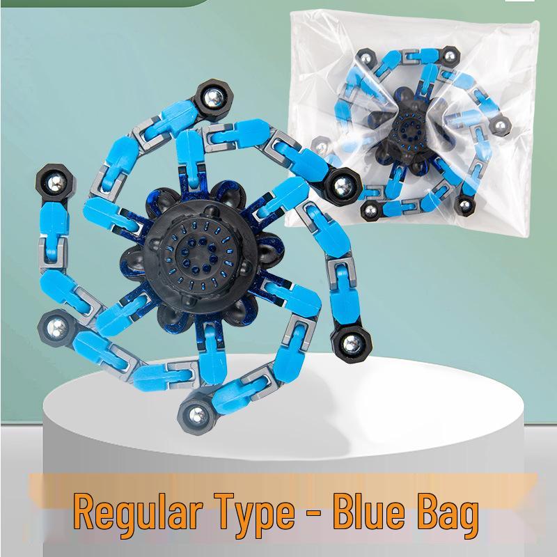 Kids' Transforming Luminous Gyro Decompression Fidget Toy